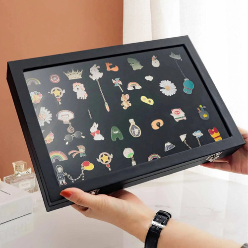 Pin display case - pin, box