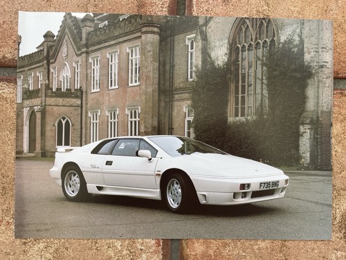 Lotus esprit turbo brochure - lotus, se