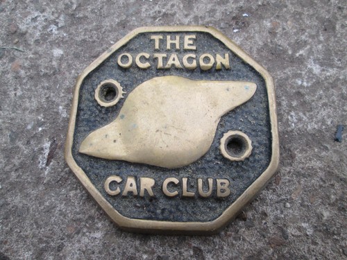 The octagon car club - car, brass