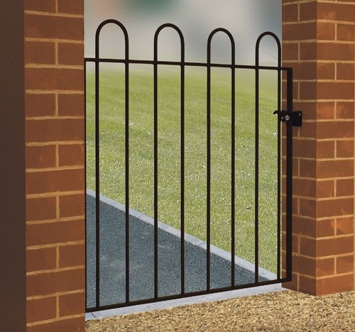 Hoop top garden gate 1000mm - garden,