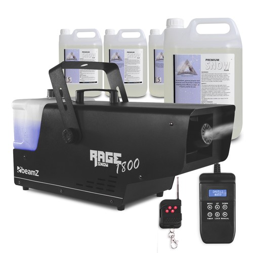 Beamz rage1800 snow machine - beamz,