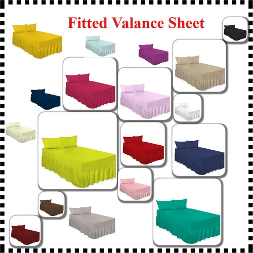 Fitted valance sheet plain - fitted,