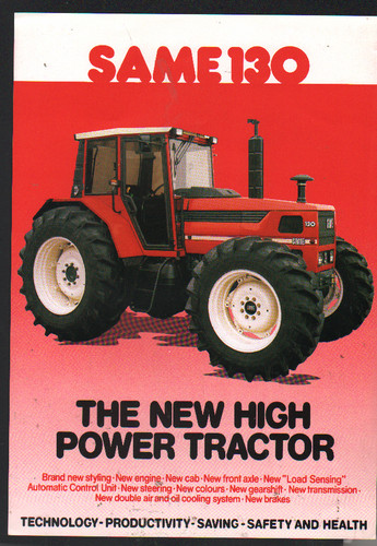Same 130 tractor - same, "130"