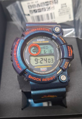 Casio shock frogman poison - g-shock,
