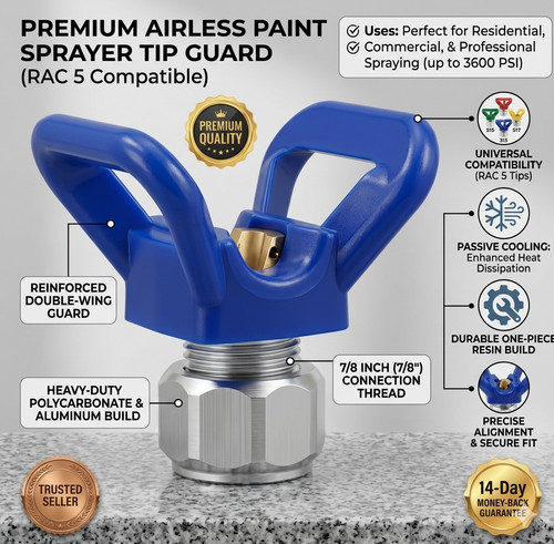 Blue airless paint - paint, sprayer