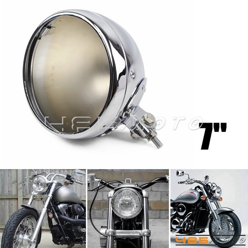 Motorcycle headlight - 7",