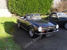 Photo 6x4 New Year Day's Meet at The Elsted Inn - sleek TR6 Ingrams Green c2010