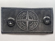 Stone Island Replacement Badge for Mens and Boys Fashion All Black