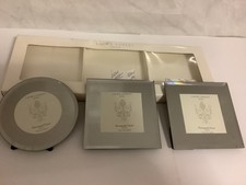 LAURA ASHLEY SET of 3 SILVER