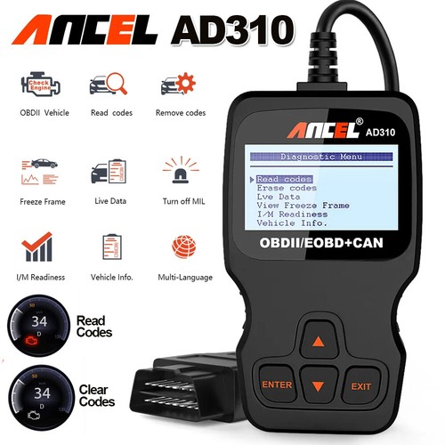 Ancel ad310 obd2 scanner - ad310,