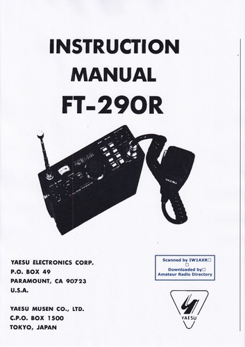 Operating instructions for - instructions,