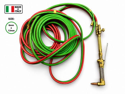 Twin welding gas hose set - hose, with