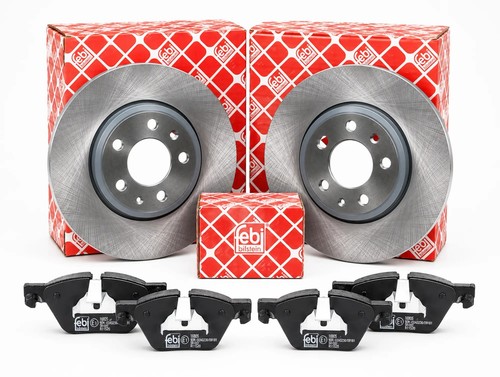 Febi rear brake discs pads - discs,