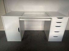 Makeup Table with 5 Drawers 2