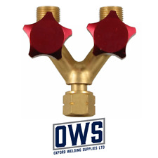 Gas Double Outlet with Y Piece