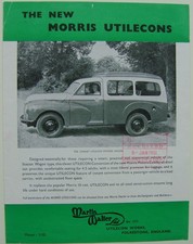 Morris Cowley & Minor 5cwt &