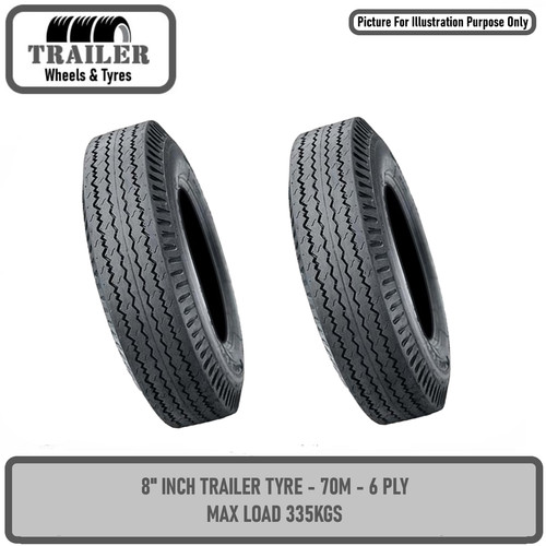 Heavy duty trailer - duty, tyre