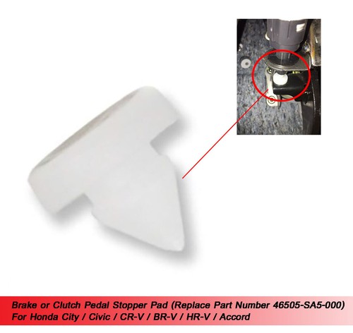 Brake clutch pedal stopper pad - pedal,