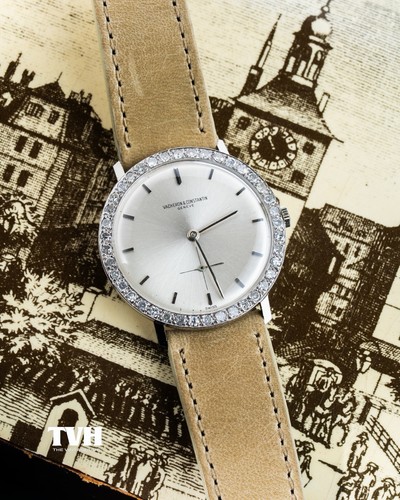 1970s white gold vacheron - white,