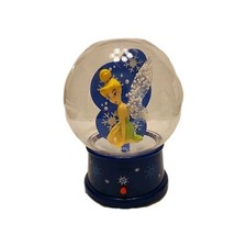 Disney Tinkerbell Waterless Musical Snowglobe Snow Globe Works/Battery 2008