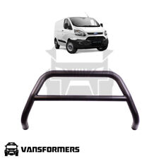 Ford Transit Custom 2012-2018 A-Bar Matte Black (Nudge Bar Bull Bar Spoiler)