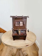 Antique Cast Iron Sad Iron Camp Heater Stove