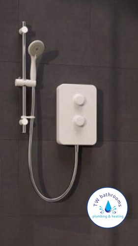 Aqualisa white 5kw - e2,