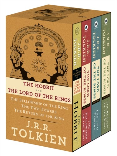 Tolkien 4book boxed set - tolkien,
