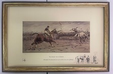 Snaffles -  The Worst View In Europe -  Blindstamped / Framed