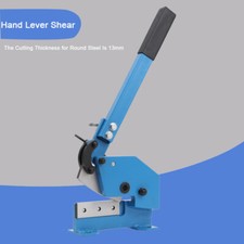 Hand Sheet Guillotine Metal Bench Scissor Cutter 200mm Steel Hand Lever Shear