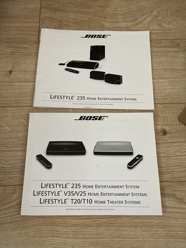 Bose lifestyle user manuals - bose,
