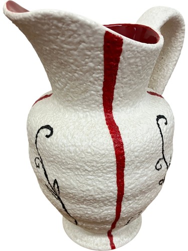 Retro crown devon jug red - retro,