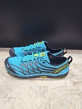 Merrell Bare Access 3 Zero Drop Barefoot Sneakers / High Viz-Blue / Mens 9.5