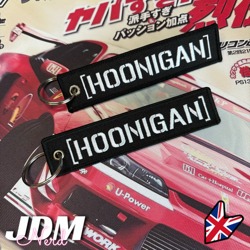 Hoonigan style keyring - style,