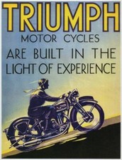 Vintage Triumph Motor Cycles