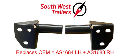 Front ramp hinge pins - front, fits