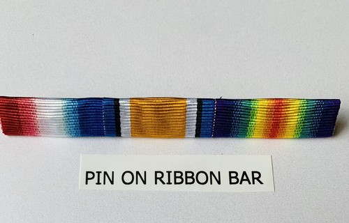 Ww1 trio pin ribbon - ww1,