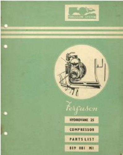 Ferguson hydrovane - hydrovane, 25