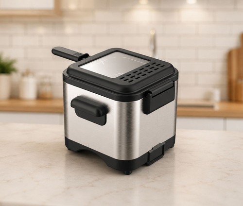 Deep fryer chip pan - deep,