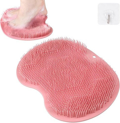 Foot scrubber for shower - for,