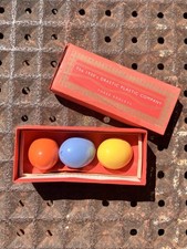 Vintage egg Cups 1930s Drastic Plastic Company Art Deco Egglets transformable