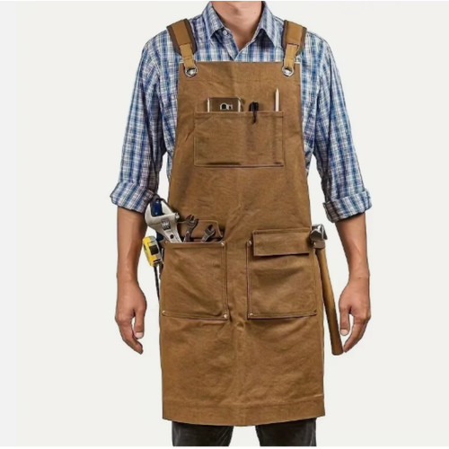 Thickened canvas apron - thickened,
