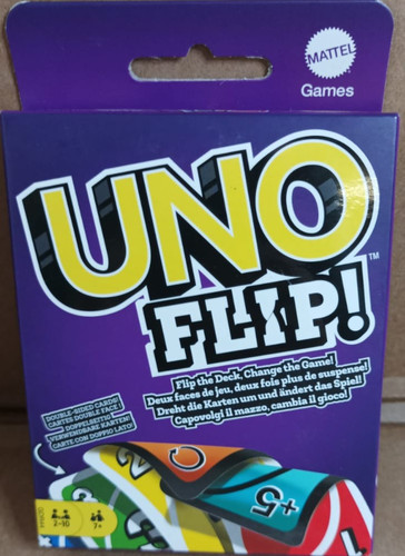 Card game uno - game, flip!