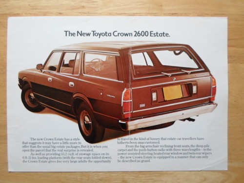 Toyota crown 2600 - toyota,