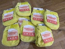 Tots bots Brand NEW Bamboo birth to potty bamboo cloth nappies 9-35lb - set of 8