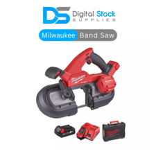 Milwaukee M18FBS85-201C 18V Compact Band Saw 1 x 2Ah Batteries, Charger and Case