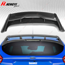 For 13-18 Ford Focus Hatchback JDM RS Style Carbon Style Rear Roof Wing Spoiler