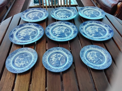 Old welsh dresser - welsh, plates