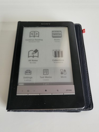 Sony ereader touch prs 600 - sony, prs-600