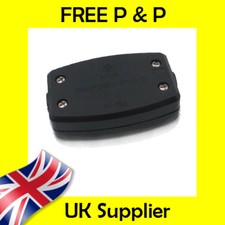 Black 13A Inline Junction Connector Box 3 Terminal Cable Mains Electrical Joiner